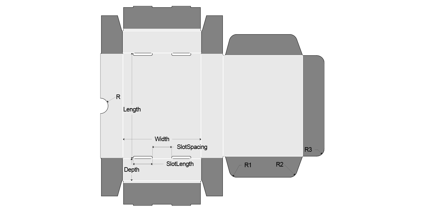 B018_2 Slots DustFlap (F421) - View 2